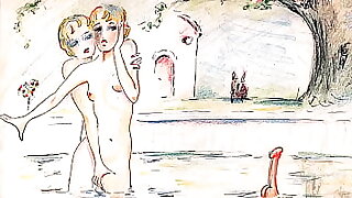 fruit off colour drawings