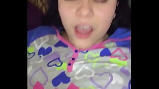 PaolaPonkc mendez I fuck a girl in pajamas tremendous rich slut