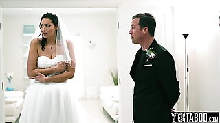 Big ass MILF bride fucks big dick ex one last time before wedding