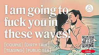 ASMR Audio Porn Public Couple Beach Fuck less the Waves  Repartee amp Dirty Whereabouts  Lowspirited Audio Roleplay for Women