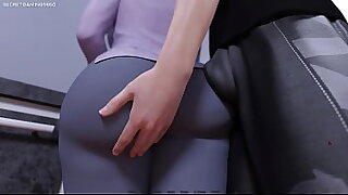 Pervert Can039t Stop Kissing and Touching Stepmom Broad in the beam Juicy Ass and Broad in the beam Breast While She Cooks  Heart Problems 24 By Xenorav