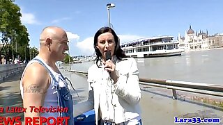 British news lady enjoys hardcore fuck