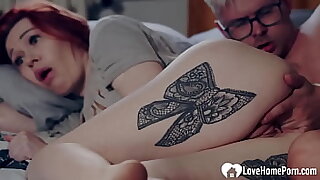 Hot Step Mom Prevalent In flames Hair Gets Pounded Hard In Her Pussy