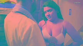 Desi Indian Doodhwala Fucks Desi Indian Horny Bhabhiji Openair when her costs into the open air  Hindi Audio