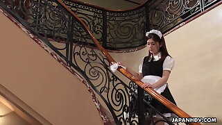 Naughty Maid Gives Her Boss A Blowjob – Anna Kimijima