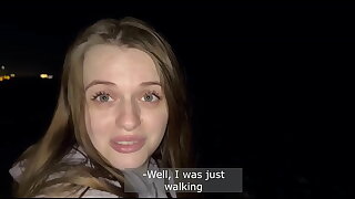 Undressed ON the STREET and sucked for money FREE