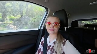 Young erotic ecumenical outdoor fuck with older guy