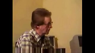 Pretty good girl fucks grey man