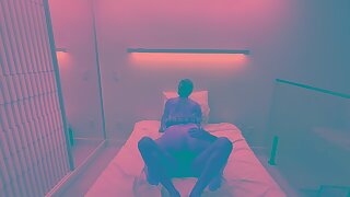 O JEITO QUE A VIZINHA CAVALGA É DIFERENCIADO