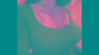 My slut neighbor shows her nipples