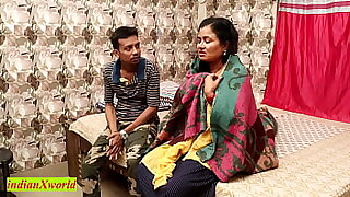 Hardcore Rough Sex all round Bhabhi! Homemade sex to hand rainy day