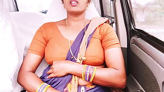 Indian maid car sexual relations Telugu dirty talks and pissing