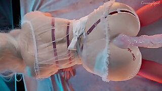 Cum Flood Alert! Dildo Filling Me Until I Can’t Apprehend Screaming!