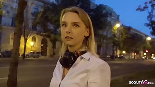 GERMAN SCOUT  CUTE TEEN CANDY PICKUP With an increment of Inveigle All round FUCK AT FAKE MODEL JOB