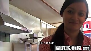 Mofos  Public Pick Shift variations  The Customer Always Cums First starring Valerie Collien