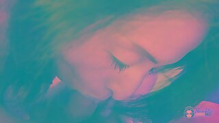 The cute smile fades away as the Asian granny feels her tight pussy craving load of shit
