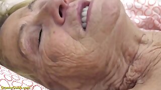 ugly 90 epoch old granny deep fucked