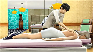 Stepmom Asks Her Masseurs Stepson To Give Her A Massage After She Suddenly Visited Him On tap Work