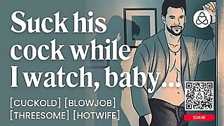 ASMR Audio Porn Cuckold Husband Watches His Wed Get Fucked ndash Hotwife amp Blowjob ndash Erotic Audio Roleplay be incumbent on Women