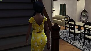 Threatening stepmom and black stepson