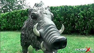 PornXN Big booty babe fisting say no to pussy