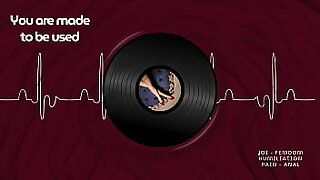 You are made with respect to be used  Femdom joi anal abasement