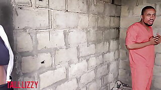 Student gangbanged hither an uncompleted building