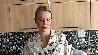 Family Nostrum of a Stepfather and a Young Stepdaughter with Cum in Their Mouths!