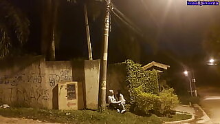 Wife big White Chief on me on the street made me a cuckold now she takes it in the ass!