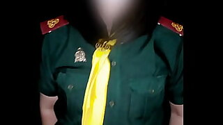 Thai cute girl scout student mingy