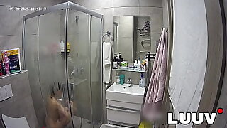 LUUV Kareflore films their way real amateur homemade shower familiar for their way real life show