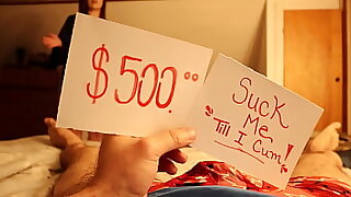 Stepmom plays a game Win Money or Drag inflate cock