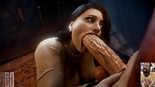 Transgender Pharah Gets Her Tasty Cock Played With Till She Cums Lady D Deepthroats A Transgender