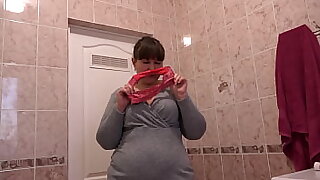 Girlfriends panties aroused a mature bbw Homemade queer fetish masturbation and panty sniffing Lay from chubby milf and closeup