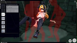 Custom Irish colleen 3D 2 Arisa Blindfolded Gangbang