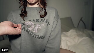 Fit Babe With A Tight Pussy  Bubble Butt Got A Huge Tax