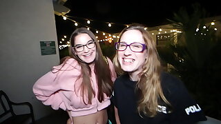 White Girl Cops Season 4 Parody  SFW BTS Curriculum vitae w  Kendra Heart Misty Rein Debug b blackmail Cash