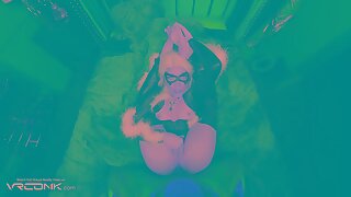 VR Conk Alterable Knavish Cat Deeply Sucks Spidermans Huge Cock in Cosplay Striptease