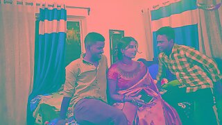 DESI MALLU BHABHI HADCORE Trinity SEX WITH HER LOCAL TWO DEBAR As soon as SHE WAS ALONE AT HOME FULL MOVIE  HINDI AUDIO