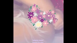 Cute Asian babe buttplug