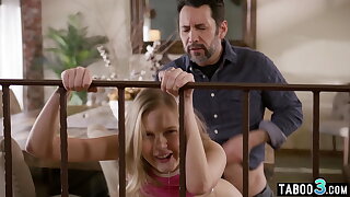 Dude banging a petite teens Coco Lovelock and his asian MILF wifes assholes