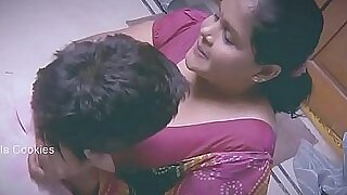 Chubby Indian  Desi Lassie with younger man