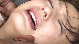 Three darkskinned forebears Public annul put emphasize Asian sluts pussy