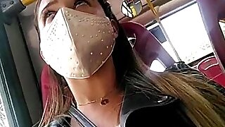 Masturbate vulnerable bus