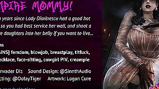 Lass Dimitrescu  Spin a delude my face Demon Mommy! 18 EroAudio