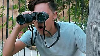 Stepson fucks beamy breasts auriferous stepmom