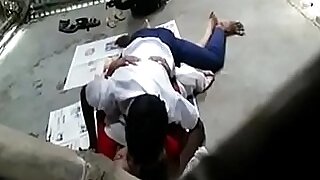 bus student screwing fro motor passing various space horseracing