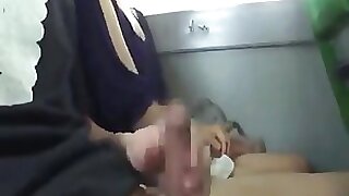 Japanese teen blowjob in stage a revive bus