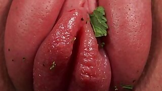 Trollop Gets Depose only slightly to Swollen Pussy Laid discuss of Gifts