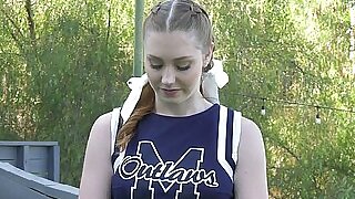Passionate coupled up lovely sporty cheerleader Arietta Adams in peculiar bid xxx vid